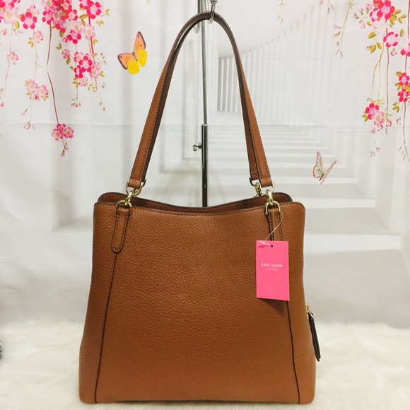 Nwt Kate Spade triple compartment shoulder bag… - Picture 4 of 10